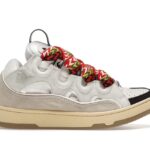 Lanvin Leather Curb White Ivory