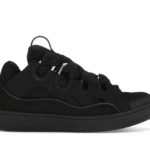Lanvin Leather Curb Triple Black