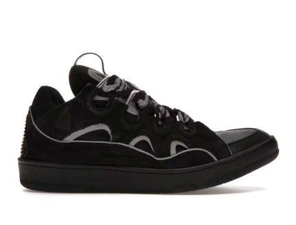 Lanvin Curb Sneaker Black Grey