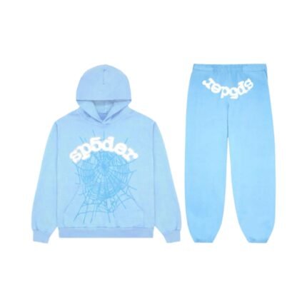 Sp5der Tracksuit sky