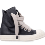 Rick Owens Jumbo Lace Sneakers “Black Milk”