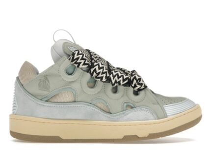 LANVIN LEATHER CURB LIGHT BLUE GUM