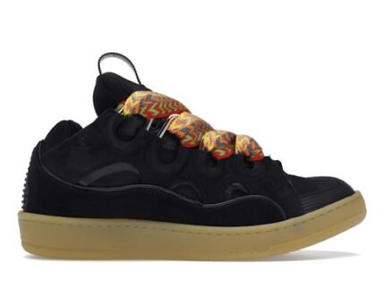 Lanvin Leather Curb Black Gum