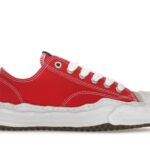 Maison Mihara Yasuhiro Hank OG Sole Canvas Low  “Red”