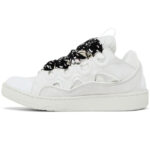 Lanvin Curb Sneakers Grey White Black