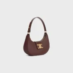 Celine Medium Ava Triomphe Bag in Smooth Calfskin Chestnut - Image 2