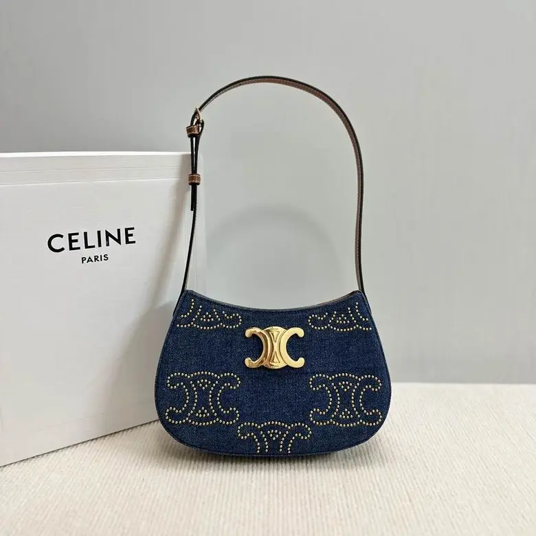115702-22X13.5X4cm-SF-0_1835282 Celine Ava Original Bag Oxford Blue - Image 1