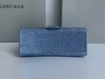Balenciaga Hourglass Bag Blue Iris - Image 3