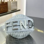 Fendi Praphy Bag White Stone - Image 3