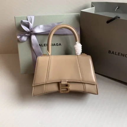 Balenciaga Hourglass Bag Beige
