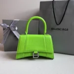 Balenciaga Hourglass Bag Line Green