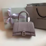 Balenciaga Hourglass Bag Grey