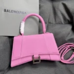 Balenciaga Hourglass Bag Leather