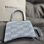 Balenciaga Hourglass Bag Lite Blue - Image 2