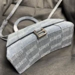Balenciaga Hourglass Bag Lite Blue - Image 3