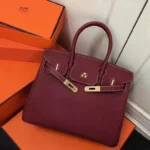 Hermes Birkin Togo Bag Burgundy