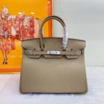Hermes Birkin Togo Bag Grey