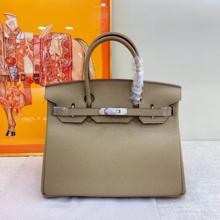 Hermes Birkin Togo Bag Grey