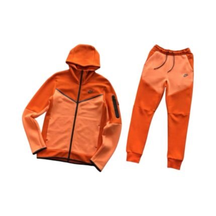 Nike Tech Tracksuit Orange