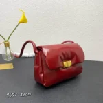 Bottega Veneta Pad Puffer Purse Handbag Red