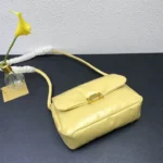 Bottega Veneta Pad Puffer Purse Handbag yellow - Image 2