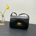 Bottega Veneta Pad Puffer Purse Handbag black