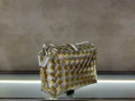 Bottega Veneta Loop Camera Bag Golden & Silver - Image 2