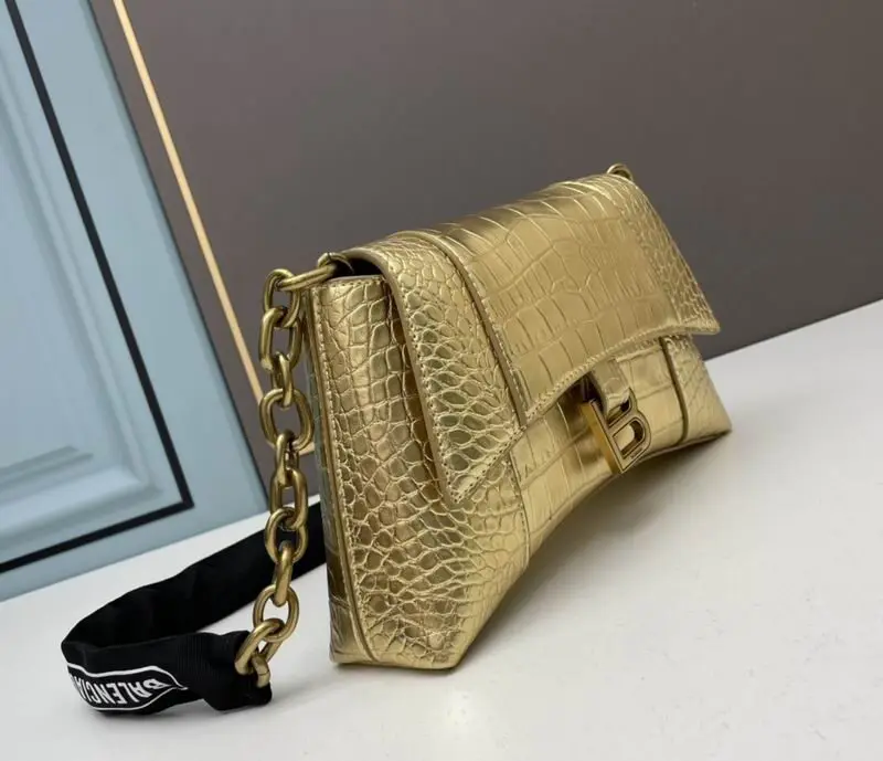 Balenciaga-Hourglass-68912-25.5x5x15.5cm-ww-3_1477192-e1753088131737 Balenciaga crocodrile gold bag - Image 1