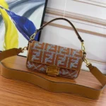 Fendi Bag Brown & White