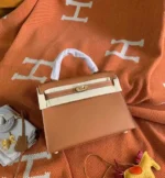 Hermes Kelly Epsom 25cm Bag Leather brown