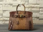 Hermes Birkin Bag Crocodile Brown