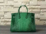 Hermes Birkin Bag Crocodile Green - Image 3