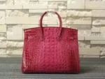 Hermes Birkin Bag Crocodile Pink - Image 2