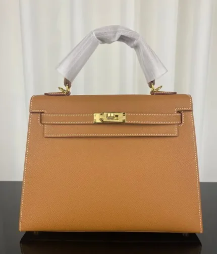 Hermes Kelly Bag Deep Brown