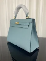 Hermes Kelly Bag Still Blue - Image 2