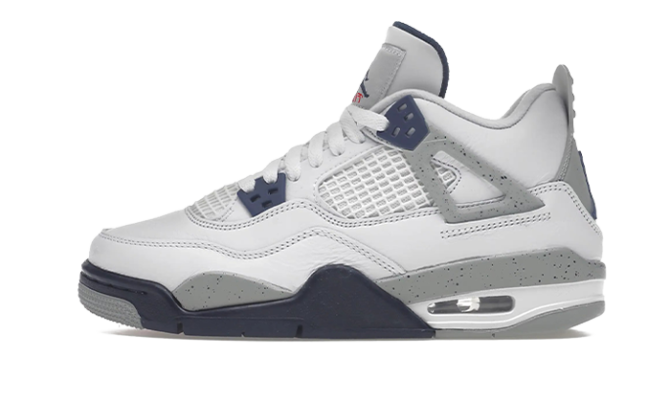 3-4-670x402-1 Jordan 4- Midnight Navy - Image 1