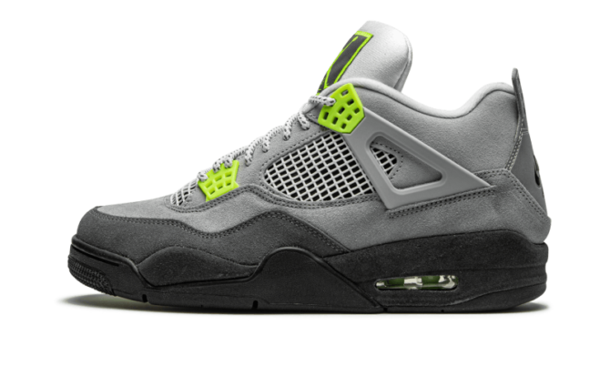 air-jordan-4-neon-volt-490434_800x-670x402-1 Jordan 4- Neon Volt - Image 1
