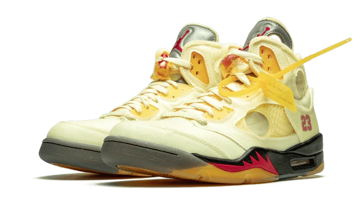 file Jordan 5 - OFF WHITE SAIL - Image 1